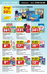 Gazetka promocyjna Biedronka - Od Poniedziałku - Gazetka - ważna od 22.03 do 22.03.2025 - strona 69 - produkty: Płyn do prania, Gra, Do mycia naczyń, Finish, Zawieszka do wc, Bref, Proszek do prania, Persil, Kret, Płyn do mycia naczyń, Odplamiacz, Perwoll, Fairy, Płyn do mycia, Vanish, Kapsułki do prania, Fa