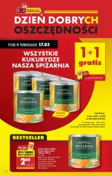 Gazetka promocyjna Biedronka - Od Poniedziałku - Gazetka - ważna od 22.03 do 22.03.2025 - strona 8 - produkty: Por, Gra, Kukurydza