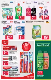 Gazetka promocyjna Stokrotka - Supermarket - Gazetka - ważna od 24.02 do 24.02.2021 - strona 18 - produkty: Płyn do prania, Rum, Gin, Palmolive, Ajax, Bref, Friskies, Pasta do zębów, Cillit Bang, Ręcznik, Rolki, Chusteczki, Szampon, Perwoll, Colgate, LG