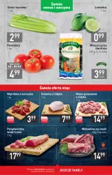Gazetka promocyjna Stokrotka - Supermarket - Gazetka - ważna od 24.02 do 24.02.2021 - strona 5 - produkty: Kurczak, Sok, Polędwiczka wieprzowa, Sokołów, Golonka z indyka, Rosół, Limonka, Wołowina, Seler naciowy, Pomidory, Mięso