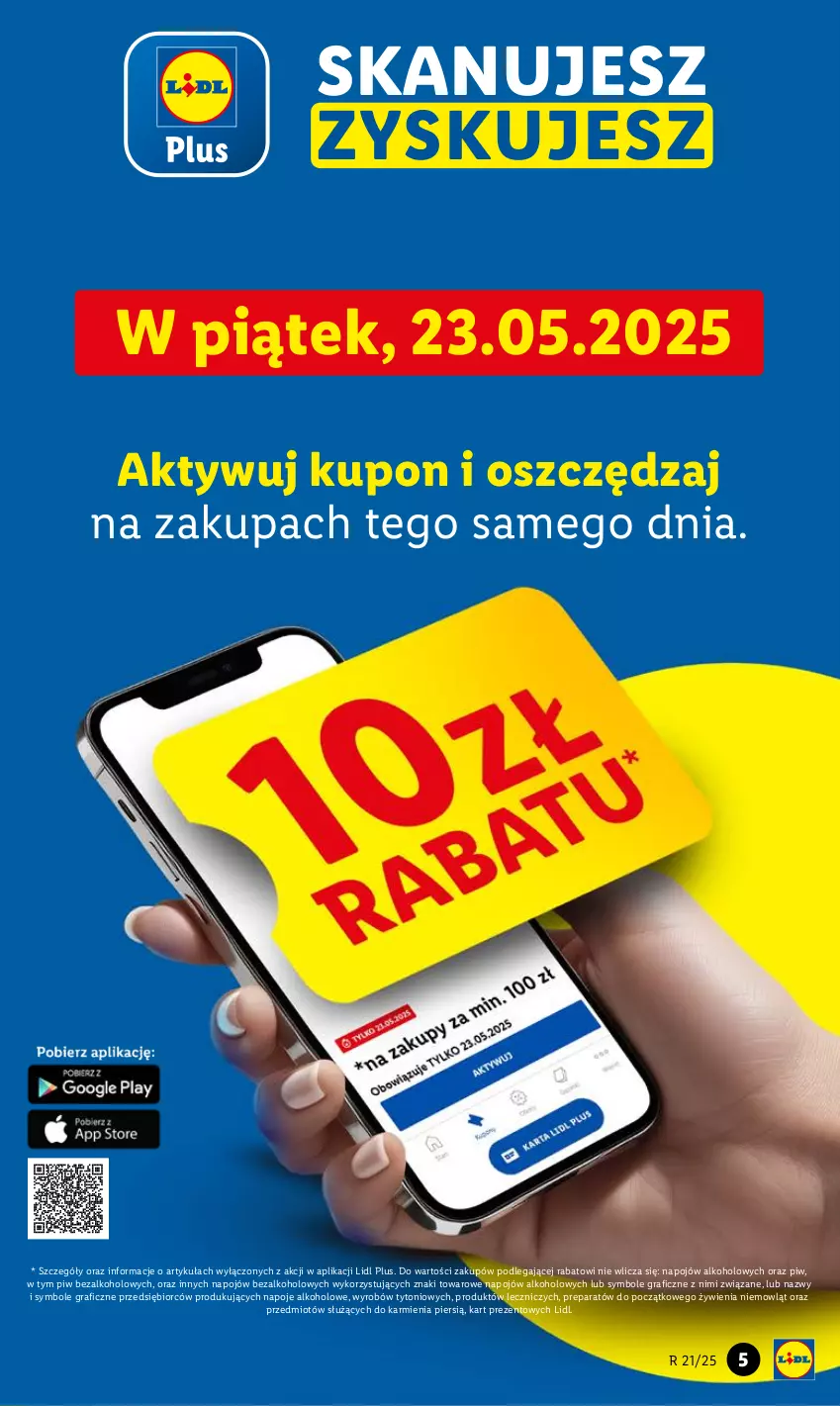 Gazetka promocyjna Lidl - GAZETKA - ważna 22.05 do 24.05.2025 - strona 5 - produkty: Gra, Karmi, Napoje, Znicz