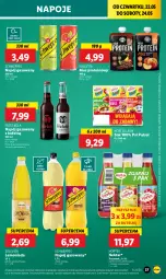 Gazetka promocyjna Lidl - GAZETKA - Gazetka - ważna od 24.05 do 24.05.2025 - strona 45 - produkty: Sok, Por, Mus, Lemoniada, Napoje, Leon, Schweppes, Napój gazowany, Aronia, Mango, Napój, Psi Patrol, Nektar, Hortex