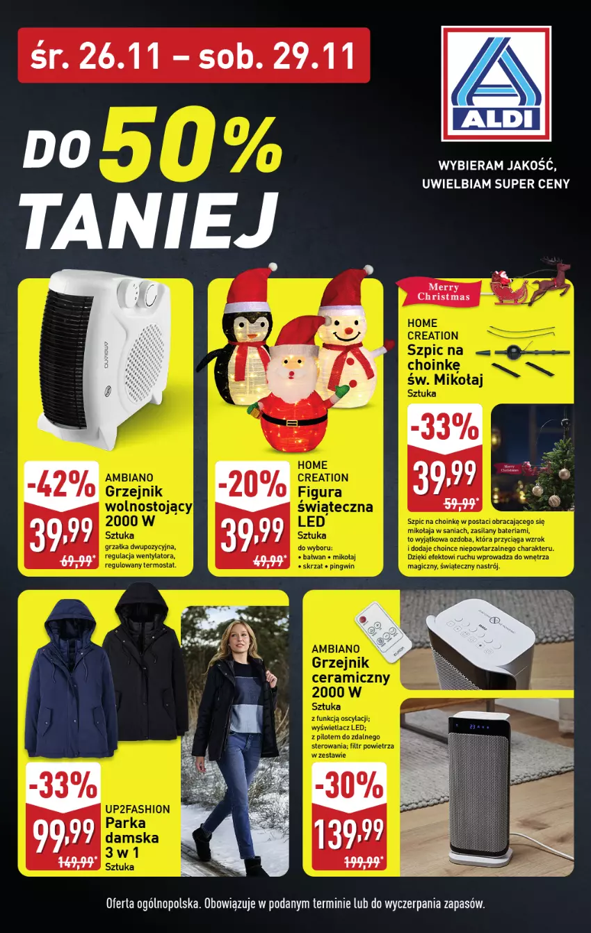 Gazetka promocyjna Aldi - Artykuły przemysłowe i tekstylia ALDI Black Week - ważna 26.11 do 29.11.2025 - strona 3