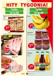 Gazetka promocyjna Prim Market - Gazetka - ważna od 16.08 do 16.08.2023 - strona 7 - produkty: Banany, Makaron, Ser, Por, Pekpol, Cars, Boczek, Napój, Hortex, Danie gotowe
