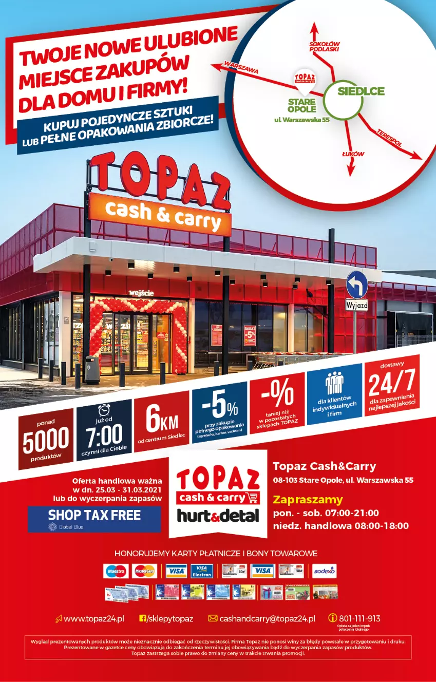 Gazetka promocyjna Topaz - Gazetka - ważna 25.03 do 31.03.2021 - strona 20