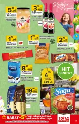 Gazetka promocyjna Topaz - Gazetka - Gazetka - ważna od 31.03 do 31.03.2021 - strona 17 - produkty: Jabłka prażone, Ciastka, Top, BIC, Kawa ziarnista, Saga, Jeżyki, Kawa, Warka, Syrop, Jacobs, Woseba, Herbata, Ogród, Biszkopty, Kokos, Jabłka