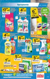 Gazetka promocyjna Topaz - Gazetka - Gazetka - ważna od 31.03 do 31.03.2021 - strona 19 - produkty: Piec, Ludwik, Domestos, Top, Gra, Papier, Granat, Clin, Velvet, Mleczko, Ręcznik, Rolki, Limonka, Sidolux, Papier do pieczenia
