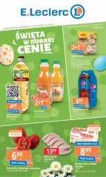 Gazetka promocyjna E Leclerc - Wielkanoc - Gazetka - ważna od 30.03 do 30.03.2024 - strona 1 - produkty: Zupa, Winiary, Napój gazowany, Kiełbasa biała, Kabanos, Masło, Napój, Kiełbasa, LG