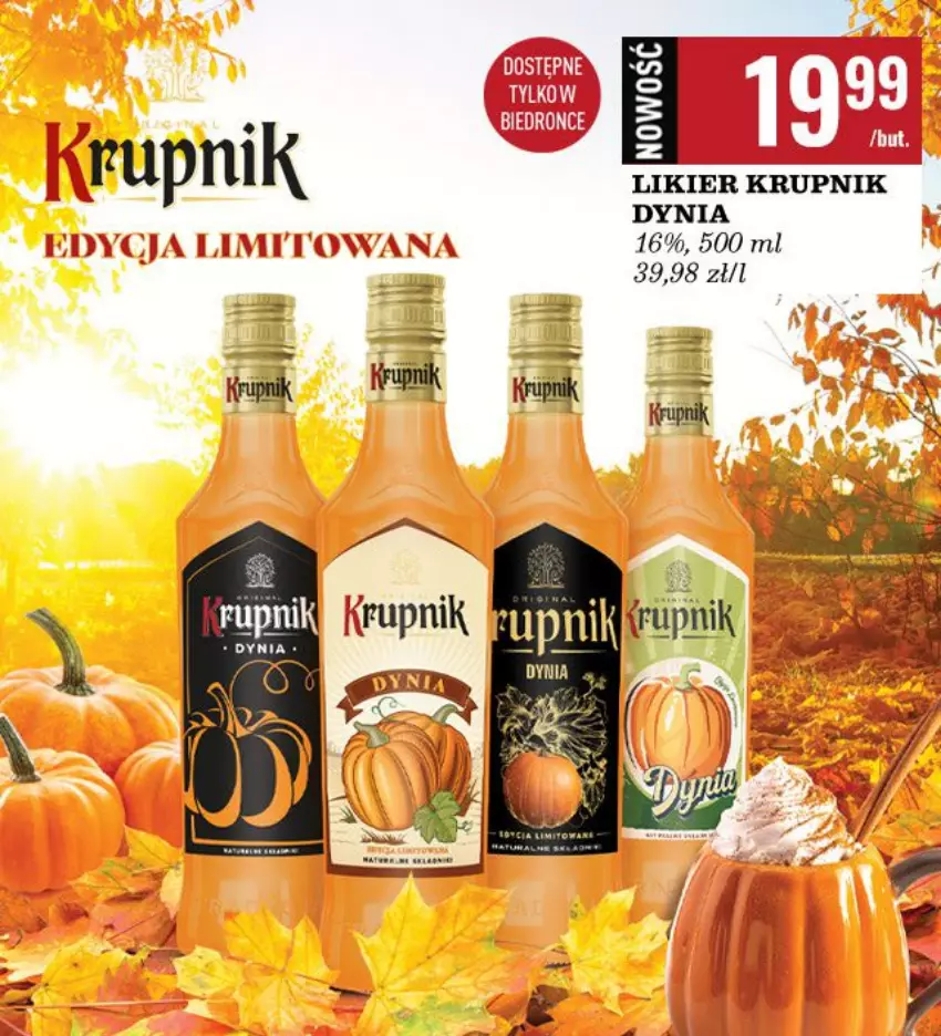 Gazetka promocyjna Biedronka - Czas na Toast - ważna 24.10 do 05.11.2022 - strona 6 - produkty: Krupnik, Likier