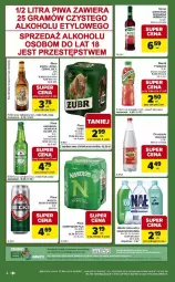 Gazetka promocyjna Carrefour - Gazetka Express - Gazetka - ważna od 19.01 do 19.01.2026 - strona 4 - produkty: Piwa, Piwo, Nałęczowianka, Heineken, Oranżada, Tymbark, Syrop, Woda mineralna, Woda, Kozel, Fa