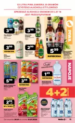 Gazetka promocyjna Netto - Od Czwartku - Gazetka - ważna od 31.01 do 31.01.2026 - strona 11 - produkty: Piwa, Piwo, Nałęczowianka, Sok, Mus, Gra, Napój energetyczny, Napoje, Tymbark, Szyna, Woda mineralna, Braun, Woda, Napój, Fa