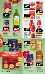 Gazetka promocyjna Netto - Od Czwartku - Gazetka - ważna od 31.01 do 31.01.2026 - strona 8 - produkty: Koncentrat pomidorowy, Makaron, Sos, Kawa ziarnista, Rust, Gnocchi, Sos pomidorowy, Kawa mielona, Kawa, Pesto, Spaghetti, Bazyl, Lavazza, Lasagne, Oliwa z oliwek, Monini, Barilla, Pomidory, Fa, Oliwa