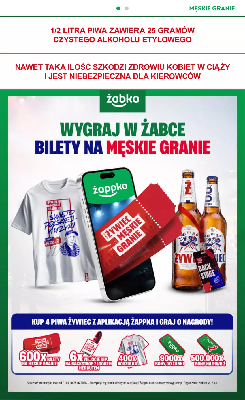 Gazetka promocyjna Żabka - gazetka-promocyjna-27-28-2026 - ważna 01.07 do 14.07.2026 - strona 12 - produkty: Gra, Piec, Piwa, Piwo