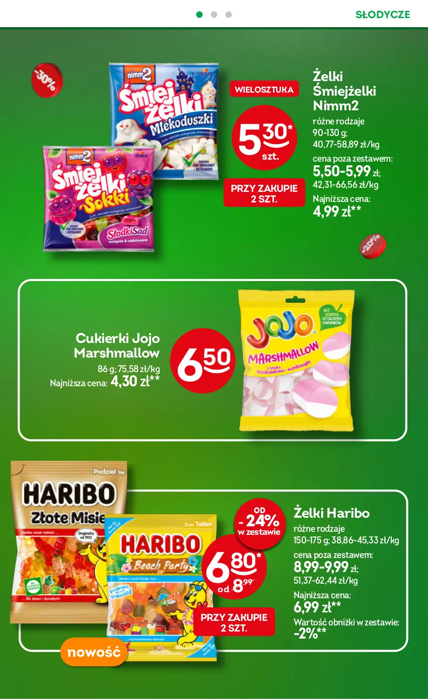 Gazetka promocyjna Żabka - gazetka-promocyjna-27-28-2026 - ważna 01.07 do 14.07.2026 - strona 29 - produkty: Cukier, Cukierki, Haribo, Mars, Nimm2