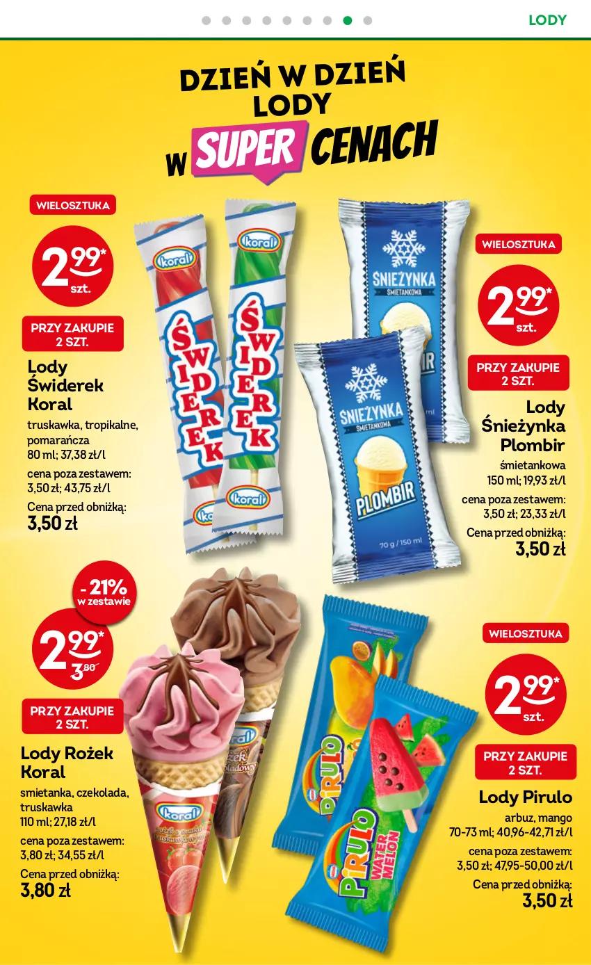 Gazetka promocyjna Żabka - gazetka-promocyjna-27-28-2026 - ważna 01.07 do 14.07.2026 - strona 39 - produkty: Arbuz, Czekolada, Lody, Mango