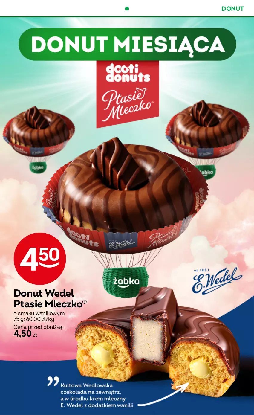 Gazetka promocyjna Żabka - gazetka-promocyjna-27-28-2026 - ważna 01.07 do 14.07.2026 - strona 47 - produkty: Donut, Mleczko, Ptasie mleczko