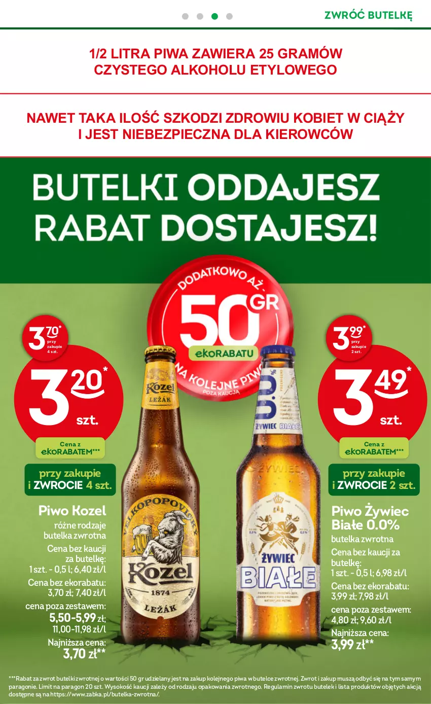 Gazetka promocyjna Żabka - gazetka-promocyjna-27-28-2026 - ważna 01.07 do 14.07.2026 - strona 50 - produkty: Gra, Kozel, Mus, Olej, Piec, Piwa, Piwo, Sok