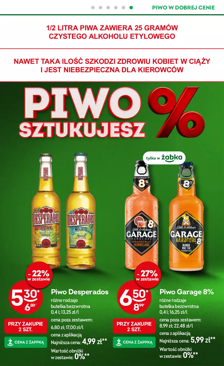 Gazetka promocyjna Żabka - gazetka-promocyjna-27-28-2026 - ważna 01.07 do 14.07.2026 - strona 57 - produkty: Desperados, Gra, Piec, Piwa, Piwo