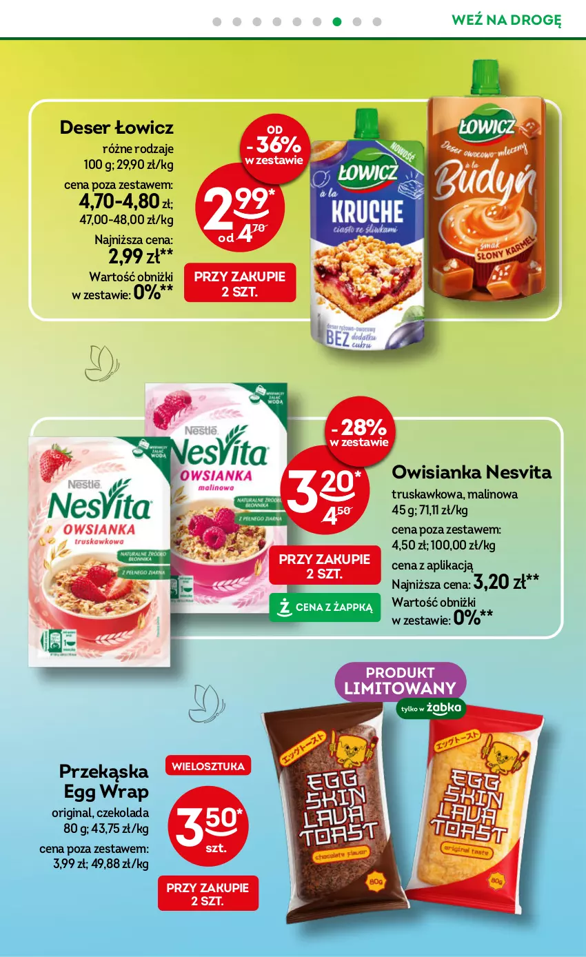 Gazetka promocyjna Żabka - gazetka-promocyjna-27-28-2026 - ważna 01.07 do 14.07.2026 - strona 74 - produkty: Czekolada, Deser, Gin, Ser