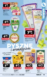 Gazetka promocyjna Netto - Od Poniedziałku - Gazetka - ważna od 01.02 do 01.02.2025 - strona 13 - produkty: Mozzarella, Cheddar, Ser, Twaróg, Piątnica, Brie, Président, Havarti, Mlekovita, Radamer, Camembert, Twaróg półtłusty, Mleko
