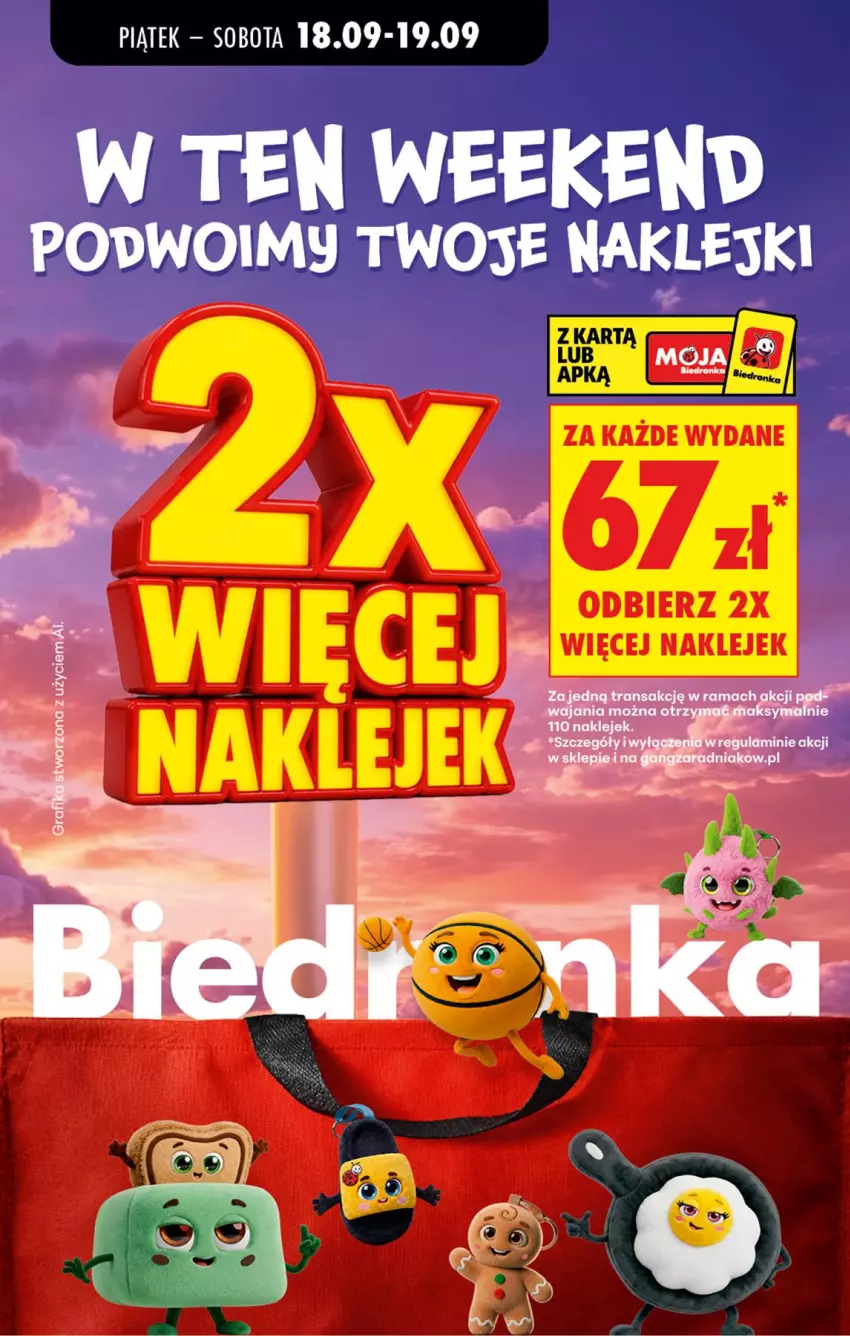 Gazetka promocyjna Biedronka - Tani Weekend - ważna 18.09 do 19.09.2026 - strona 4 - produkty: Klej