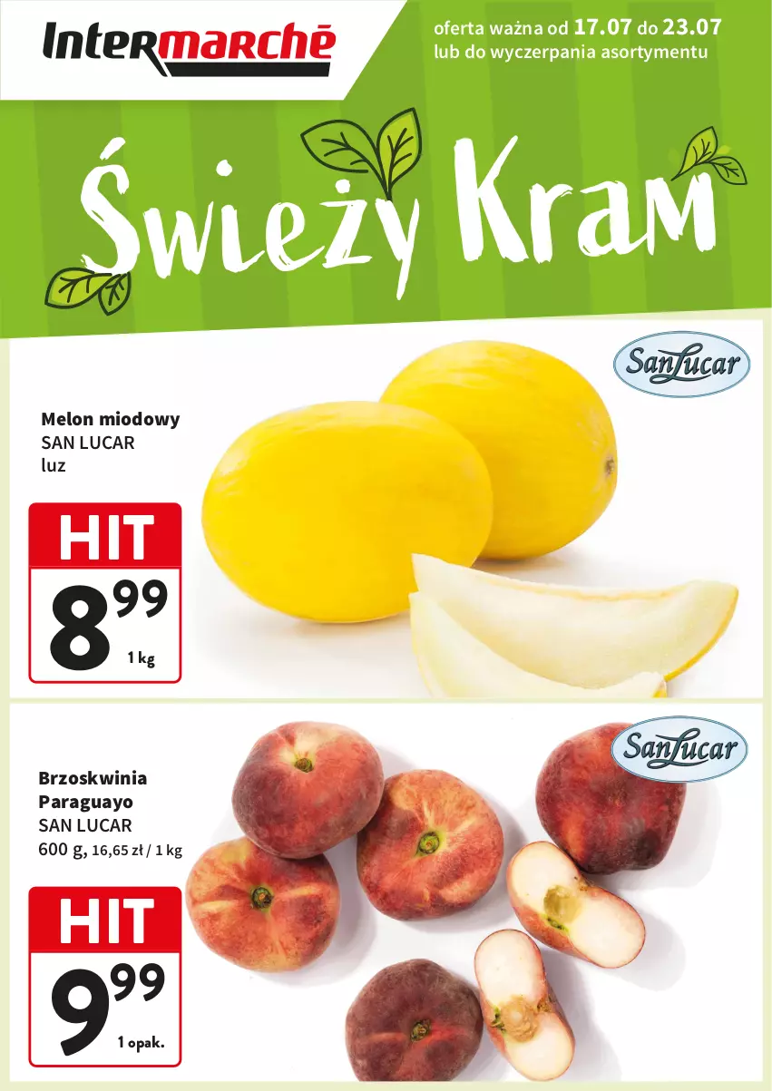 Gazetka promocyjna Intermarche - Świeży Hity tydz 29 - ważna 17.07 do 23.07.2025 - strona 2 - produkty: Melon