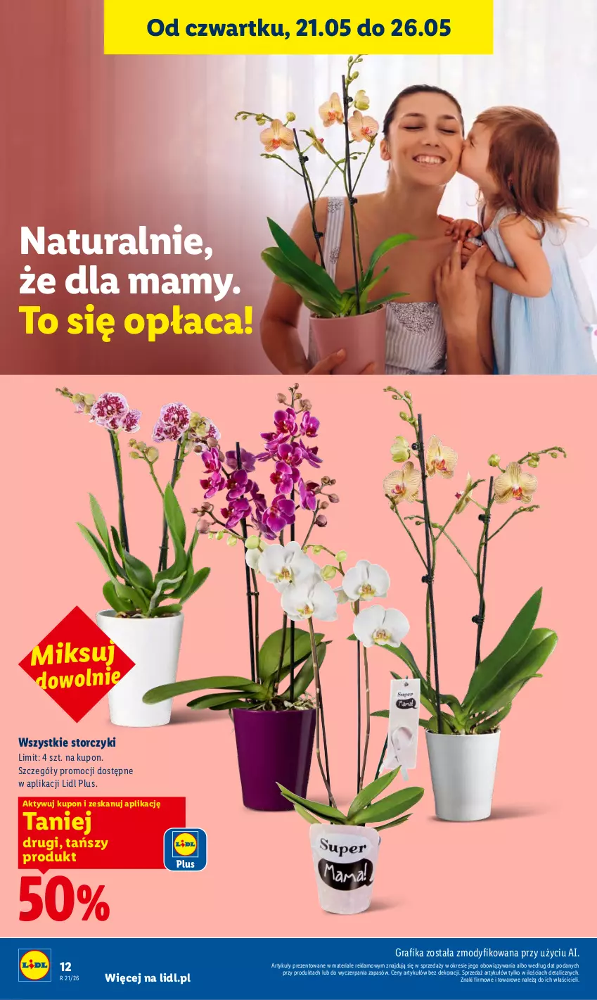 Gazetka promocyjna Lidl - Gazetka ważna od 21.05 do 23.05 - ważna 21.05 do 23.05.2026 - strona 12 - produkty: Gra, Grafika, Storczyk