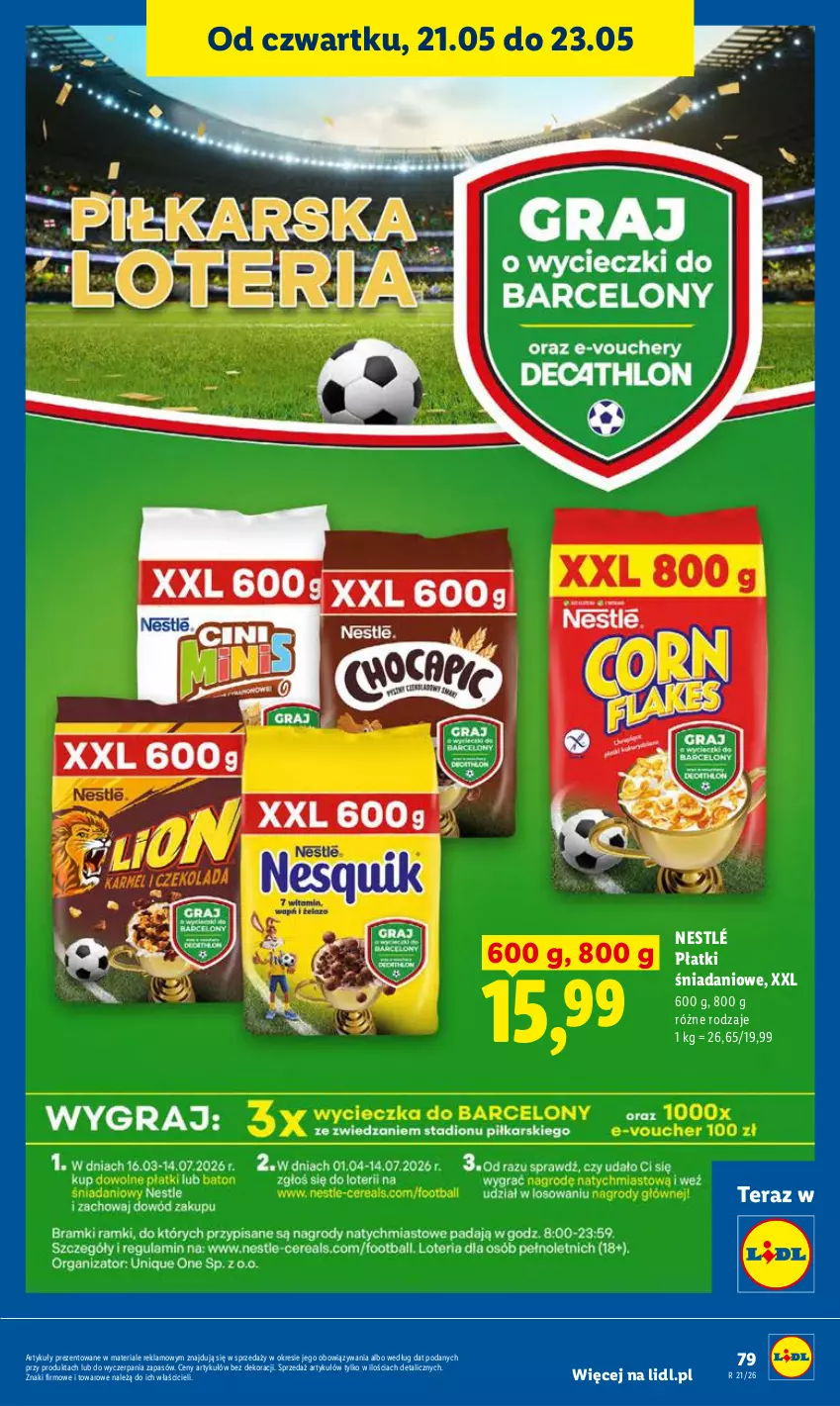 Gazetka promocyjna Lidl - Gazetka ważna od 21.05 do 23.05 - ważna 21.05 do 23.05.2026 - strona 87 - produkty: Danio, Nestlé, Tera