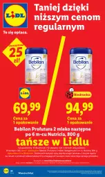 Gazetka promocyjna Lidl - Gazetka ważna od 21.05 do 23.05 - Gazetka - ważna od 23.05 do 23.05.2026 - strona 24 - produkty: Por, O nas, Mleko, BEBILON