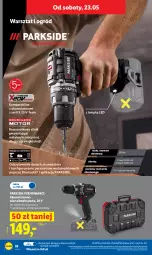 Gazetka promocyjna Lidl - Gazetka ważna od 21.05 do 23.05 - Gazetka - ważna od 23.05 do 23.05.2026 - strona 38 - produkty: Parkside, Ser, Gra, Akumulatorowa wiertarkowkrętark, Wiertarkowkrętarka, Tarka, Wkręt, Wkrętarka, Ogród, Grafika, Akumulator