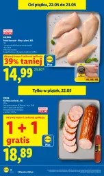Gazetka promocyjna Lidl - Gazetka ważna od 21.05 do 23.05 - Gazetka - ważna od 23.05 do 23.05.2026 - strona 6 - produkty: Kurczak, Gra, PIKOK, Kiełbasa