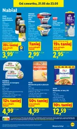 Gazetka promocyjna Lidl - Gazetka ważna od 21.05 do 23.05 - Gazetka - ważna od 23.05 do 23.05.2026 - strona 61 - produkty: Mozzarella, Sok, Ser, Piątnica, Jogurt, Pilos, Bakoma, Napój mleczny, Twój Smak, Ser twarogowy, Gouda, Napój, Mleko