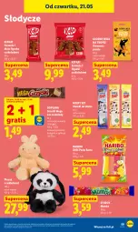 Gazetka promocyjna Lidl - Gazetka ważna od 21.05 do 23.05 - Gazetka - ważna od 23.05 do 23.05.2026 - strona 65 - produkty: Goplana, Gra, Cukier, Puzzle, Plecak, LANA, Grześki, Haribo, Mamba