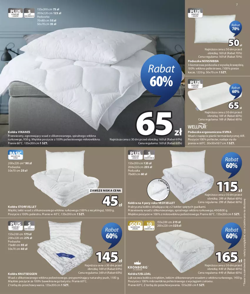 Gazetka promocyjna Jysk - Oferta tygodnia - ważna 22.07 do 09.08.2026 - strona 8 - produkty: Kołdra, Poduszka, Por, Sok