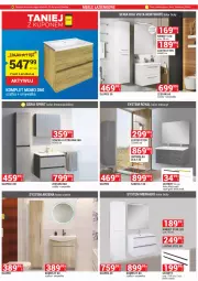 Gazetka promocyjna Merkury Market - Gazetka - ważna od 30.04 do 30.04.2023 - strona 29 - produkty: Ser, Słupek, Lack, Szafka, Umywalka, Lustro