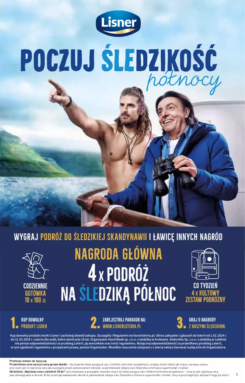 Gazetka promocyjna Stokrotka - Supermarket - ważna 07.03 do 13.03.2024 - strona 5 - produkty: Mięso, Owoce, Warzywa