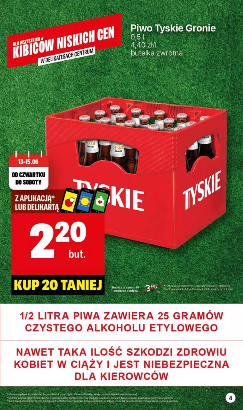 Gazetka promocyjna Delikatesy Centrum - NOWA GAZETKA Delikatesy Centrum od 10 czerwca! 10-16.06.2024 - ważna 10.06 do 16.06.2024 - strona 4 - produkty: Gra, Orka, Piec, Piwa, Rum