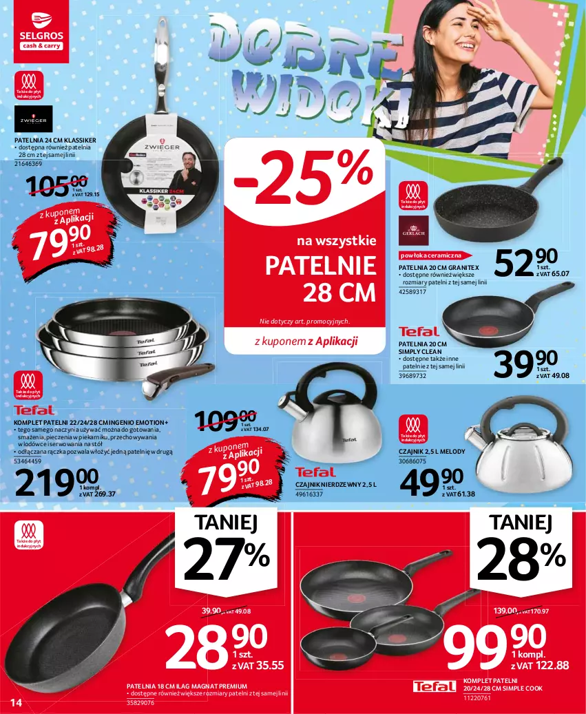 Gazetka promocyjna Selgros - Oferta przemysłowa - ważna 19.08 do 01.09.2021 - strona 14 - produkty: Czajnik, Gra, Lody, Patelnia, Piec, Piekarnik, Ser, Stół