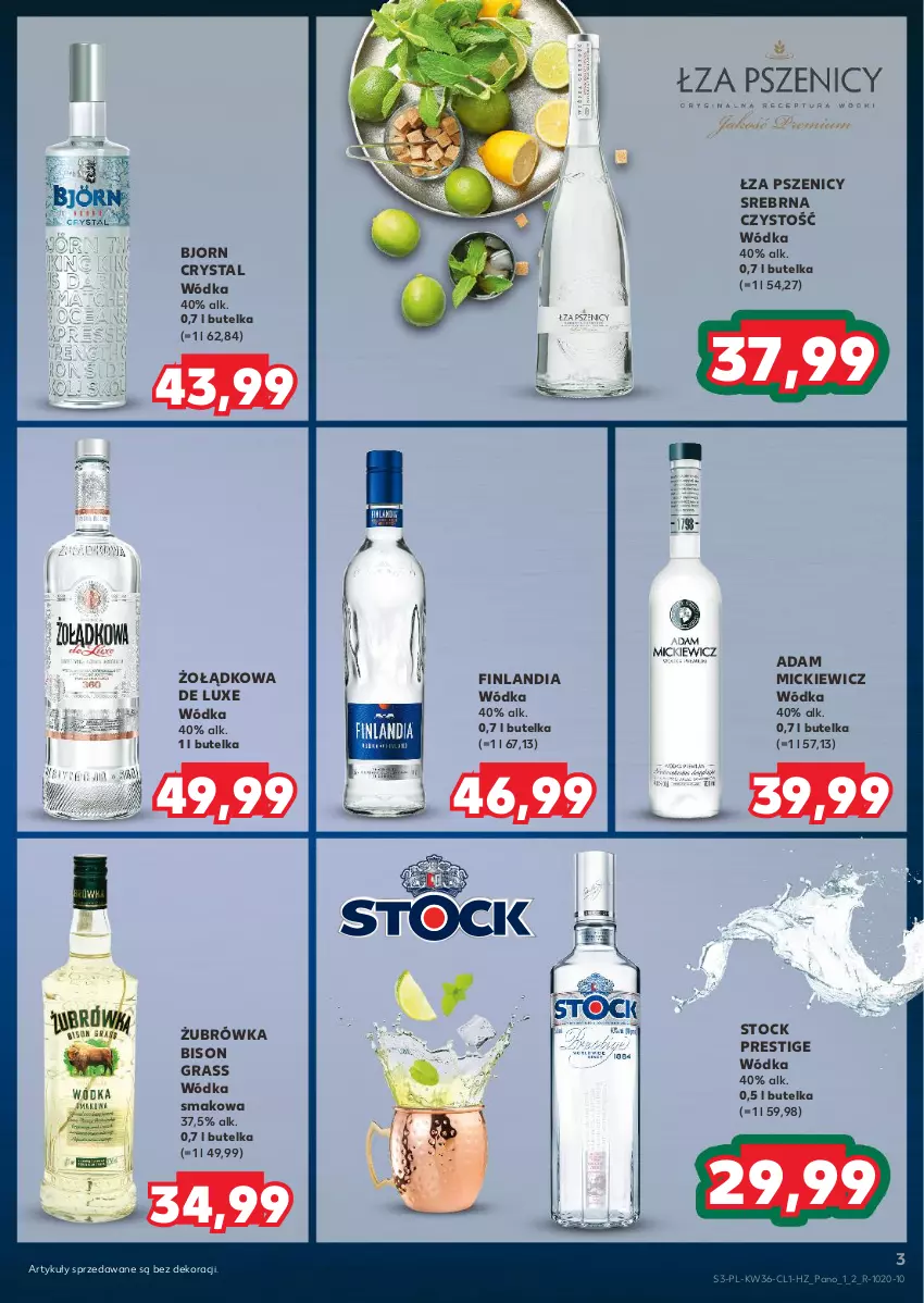 Gazetka promocyjna Kaufland - Barek Kauflandu - ważna 05.09 do 18.09.2024 - strona 3 - produkty: Finlandia, Gra, Stock, Wódka