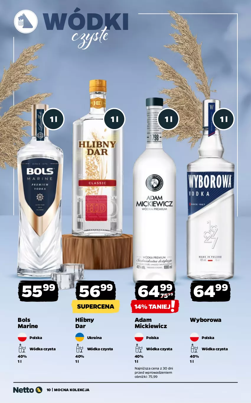 Gazetka promocyjna Netto - Alkohole - Mocne - ważna 27.10 do 08.11.2025 - strona 10 - produkty: Bols, Wódka, Wyborowa