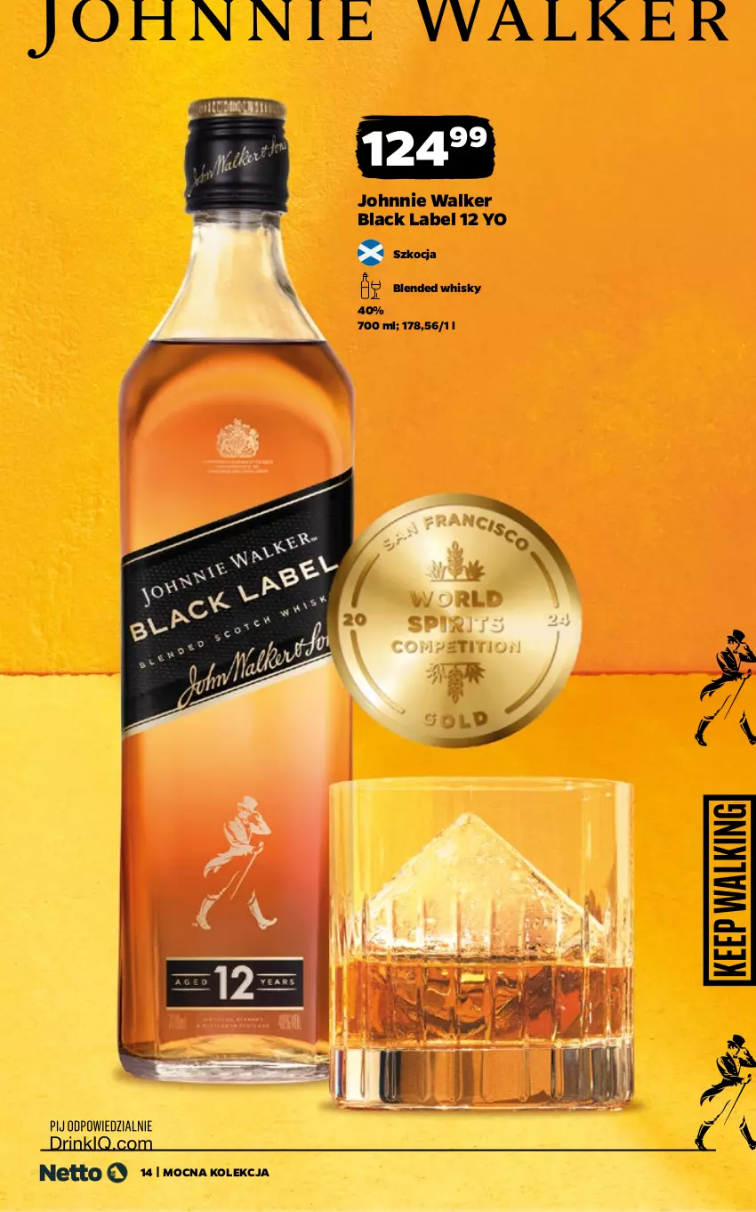 Gazetka promocyjna Netto - Alkohole - Mocne - ważna 27.10 do 08.11.2025 - strona 14 - produkty: Johnnie Walker, Koc, Lack, Whisky