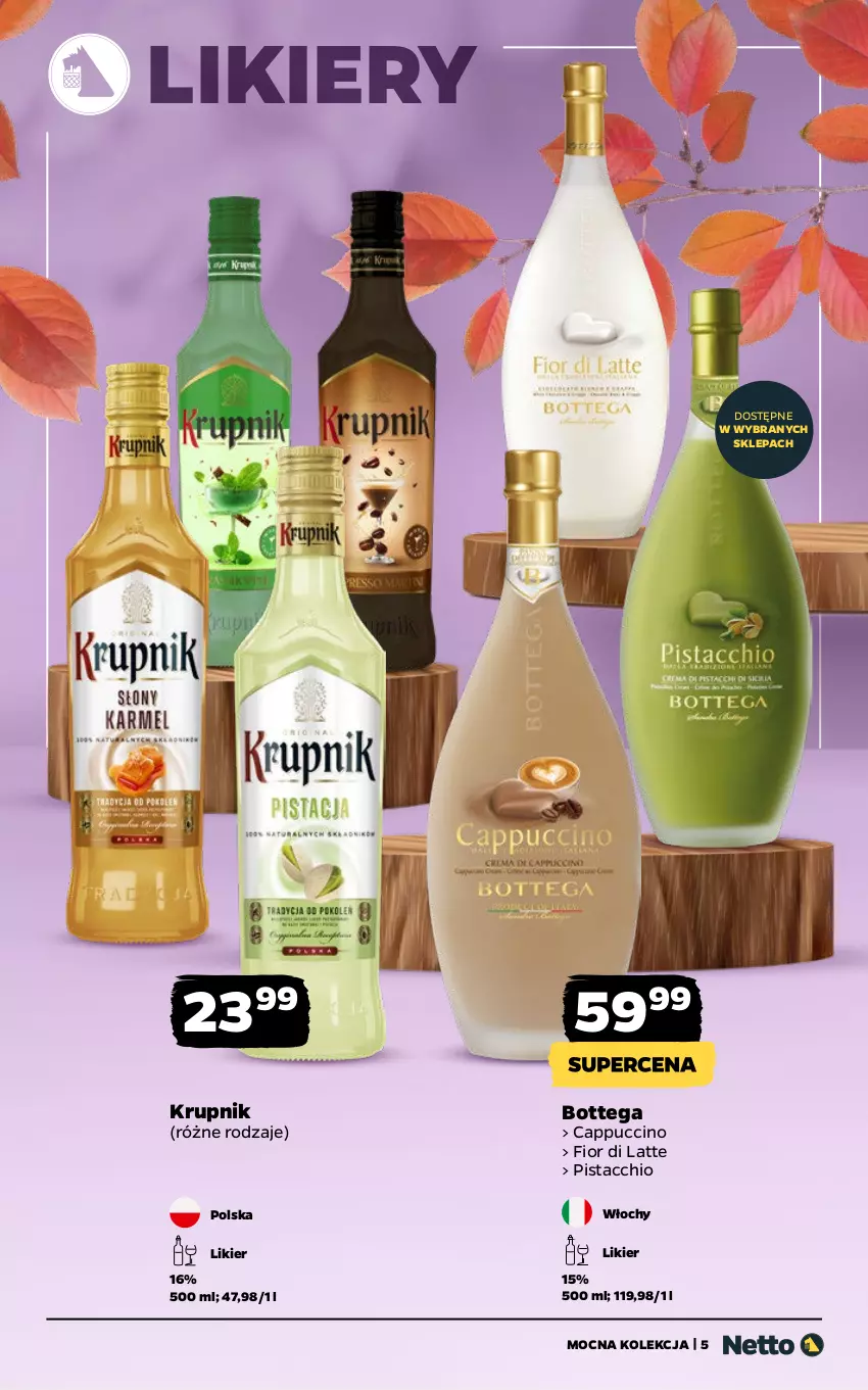 Gazetka promocyjna Netto - Alkohole - Mocne - ważna 27.10 do 08.11.2025 - strona 5 - produkty: Cappuccino, Krupnik, Likier