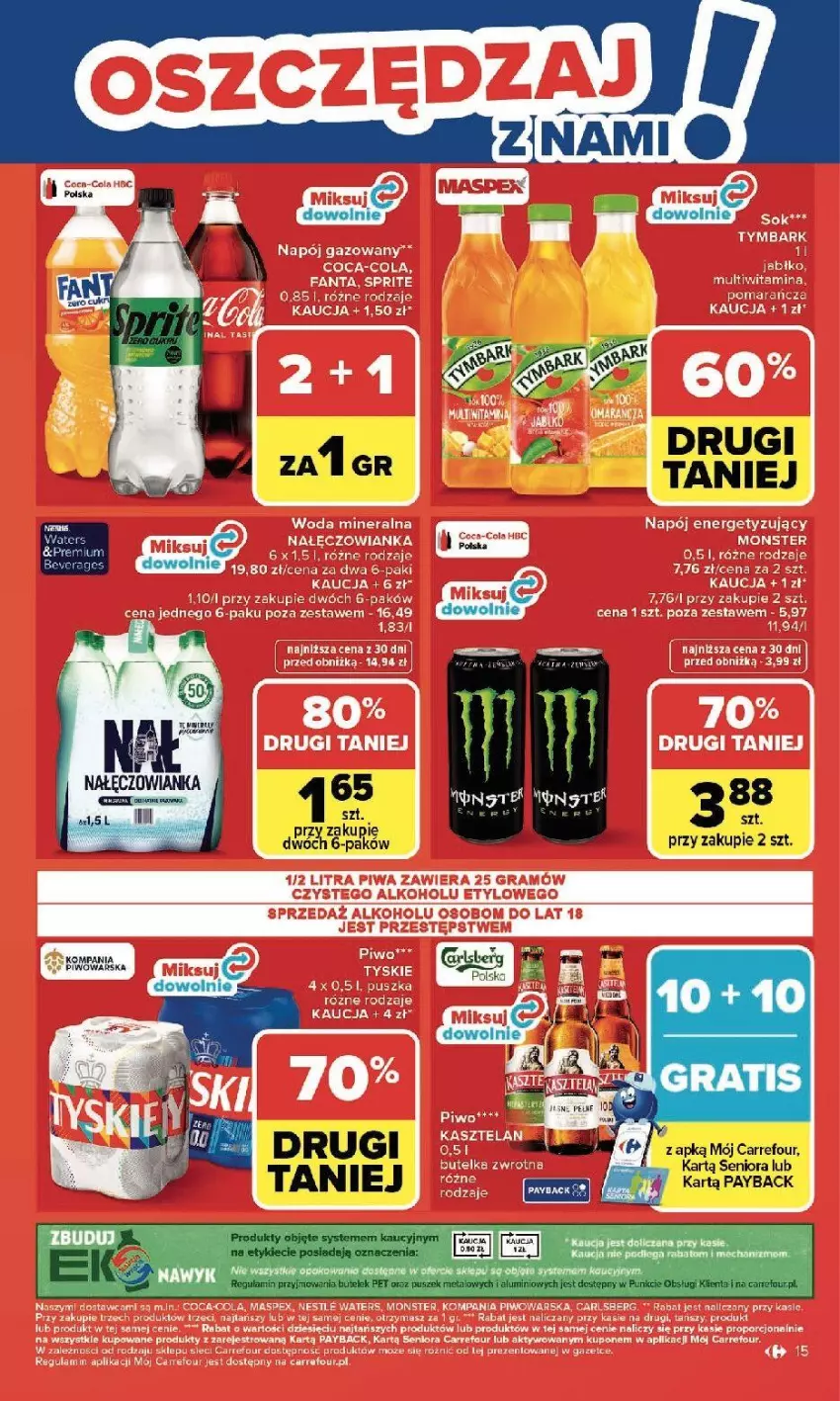 Gazetka promocyjna Carrefour - Gazetka Zmieniliśmy się dla Ciebie - ważna 25.05 do 30.05.2026 - strona 15 - produkty: Fa, LG, Por, Tyskie