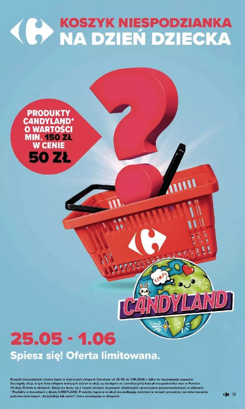 Gazetka promocyjna Carrefour - Gazetka Zmieniliśmy się dla Ciebie - ważna 25.05 do 30.05.2026 - strona 19 - produkty: Fa, Kosz, Rama