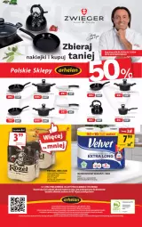 Gazetka promocyjna Arhelan - Gazetka - Gazetka - ważna od 15.09 do 15.09.2024 - strona 20 - produkty: Piwo, Papier, Garnek, Klej, Velvet, Ręcznik, Rolki, Patelnia, Kozel, Fa