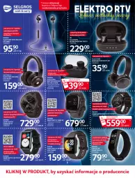 Gazetka promocyjna Selgros - Katalog Elektro - Gazetka - ważna od 23.06 do 23.06.2021 - strona 6 - produkty: Sok, Por, JBL, Pulsoksymetr, Amol, Motorola, Opaska, Słuchawki, Body, Mikrofon, Smartwatch, Słuchawki bezprzewodowe, Huawei, Sport, Monitor, LG