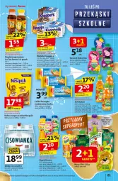 Gazetka promocyjna Auchan - Odlotowe ceny na start szkoły Hipermarket - Gazetka - ważna od 27.08 do 27.08.2025 - strona 21 - produkty: Sok, Ser, Por, Mus, Gra, Nesquik, Ice tea, BoboVita, Serek, Sonko, Knoppers, Kubuś, Deser, Napój niegazowany, Woda, Kakao, Napój, Cisowianka, Hortex