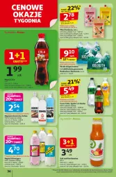Gazetka promocyjna Auchan - Odlotowe ceny na start szkoły Hipermarket - Gazetka - ważna od 27.08 do 27.08.2025 - strona 36 - produkty: Sok, Mus, Gra, Coca-Cola, Schweppes, Napój izotoniczny, Oshee, Fanta, Woda niegazowana, Woda, Sprite, Napój, Fa