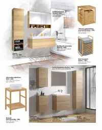 Gazetka promocyjna Leroy Merlin - Katalog Projekty 2021 - Gazetka - ważna od 30.09 do 30.09.2021 - strona 60 - produkty: Konsola, Szafka pod umywalkę, Słupek, Kosz, Pojemnik, Szafka, Taboret, Umywalka, Lustro