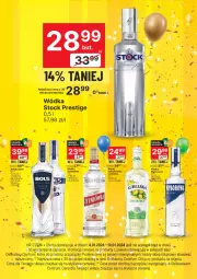 Gazetka promocyjna Delikatesy Centrum - Folder alkoholowy DC01 - Gazetka - ważna od 10.01 do 10.01.2024 - strona 1 - produkty: Rum, Wódka, Stock